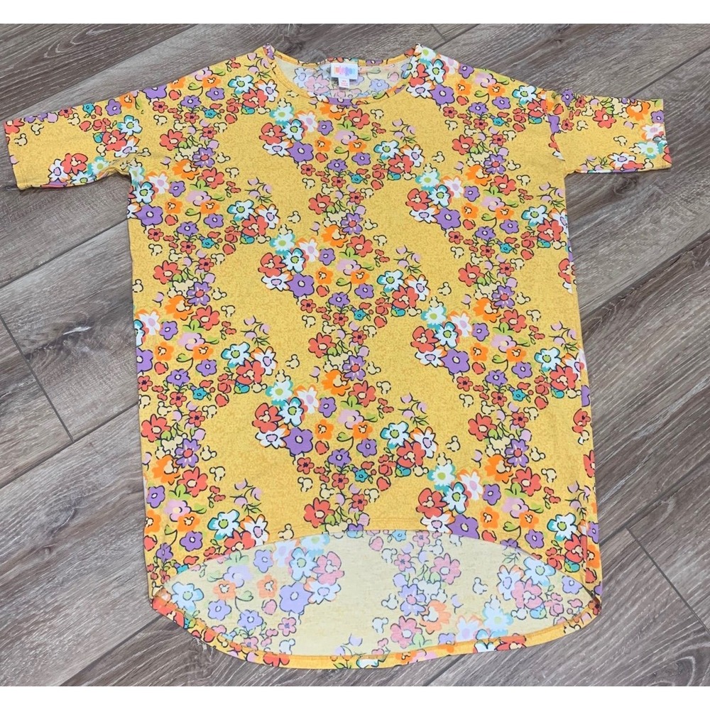 Women's LuLaRoe Disney Irma Top Size XS